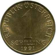 1 SCHILLING 1991 AUSTRIA Moneda #AZ578.E.A - Autriche