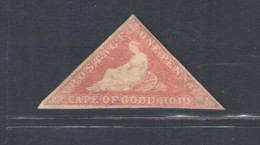 1855-63 Cape Of Good Hope, Stanley Gibbons N. 5a, 1d. Rose, MH* - Otros & Sin Clasificación