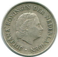 1/4 GULDEN 1970 ANTILLAS NEERLANDESAS PLATA Colonial Moneda #NL11668.4.E.A - Niederländische Antillen