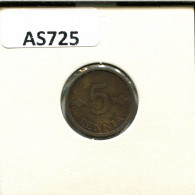 5 PENNYA 1975 FINLAND Coin #AS725.U.A - Finland