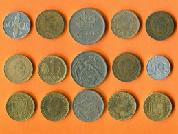 ESPAÑA Moneda SPAIN SPANISH Moneda Collection Mixed Lot #L10243.1.E.A - Otros & Sin Clasificación