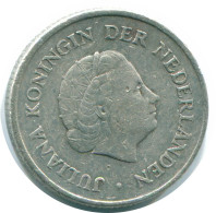 1/4 GULDEN 1967 ANTILLAS NEERLANDESAS PLATA Colonial Moneda #NL11534.4.E.A - Antilles Néerlandaises