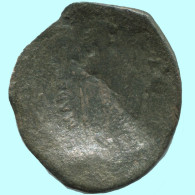 Auténtico Original Antiguo BYZANTINE IMPERIO Trachy Moneda 2.7g/24mm #AG590.4.E.A - Bizantinas