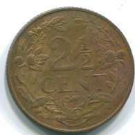 2 1/2 CENT 1965 CURACAO NEERLANDÉS NETHERLANDS Bronze Colonial Moneda #S10190.E.A - Curacao