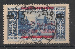 GRAND LIBAN - 1928 - N°YT. 114 - Beyrouth 15pi Sur 25pi Bleu - Oblitéré / Used - Gebruikt