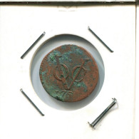 1750 HOLLAND VOC DUIT NIEDERLANDE OSTINDIEN NY COLONIAL PENNY #VOC2691.7.D.A - Indes Neerlandesas