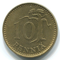 10 PENNIA 1969 FINLAND Coin #WW1117.U.A - Finland