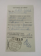 Coupon, Oblitéré Grevenmacher 1963 - Cartas & Documentos