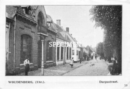 Prent - Dorpsstraat - Woudenberg  - 8.5x12.5 Cm - Altri & Non Classificati