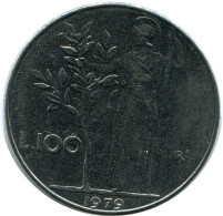 100 LIRE 1979 ITALIA ITALY Moneda #AZ489.E.A - 100 Lire