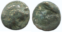 Auténtico Original GRIEGO ANTIGUO Moneda 0.8g/10mm #NNN1353.9.E.A - Grecques