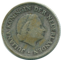 1/4 GULDEN 1954 NETHERLANDS ANTILLES SILVER Colonial Coin #NL10872.4.U.A - Antillas Neerlandesas