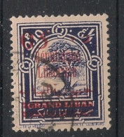 GRAND LIBAN - 1928-29 - N°YT. 116 - Cèdre 0pi10 Violet - Oblitéré / Used - Gebraucht