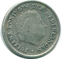 1/10 GULDEN 1960 NIEDERLÄNDISCHE ANTILLEN SILBER Koloniale Münze #NL12327.3.D.A - Antillas Neerlandesas