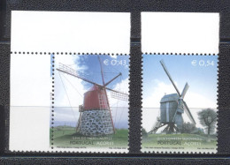 Açores 2002- Windmills (joint Issue With Belgim) Set (2v) - Azores