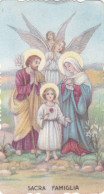 Santino Fustellato Sacra Famiglia - Images Religieuses