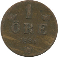 1 ORE 1885 SUECIA SWEDEN Moneda #AD419.2.E.A - Zweden
