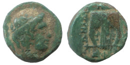 Macedon Bottiaia Apollo Kitha Authentic GREEK Coin 1.4g/10mm #SAV1227.11.U.A - Greek