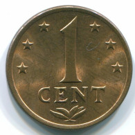 1 CENT 1976 NIEDERLÄNDISCHE ANTILLEN Bronze Koloniale Münze #S10698.D.A - Antilles Néerlandaises
