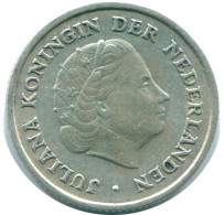 1/10 GULDEN 1962 NETHERLANDS ANTILLES SILVER Colonial Coin #NL12389.3.U.A - Antilles Néerlandaises