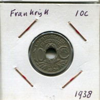 10 CENTIMES 1938 FRANCE Pièce Française #AM800.F.A - 10 Centimes