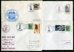 USA Schiffspost, Navire, Paquebot, Ship Letter, USS Tidewater, Isle Royale, Epperson, Edson - Marcofilie