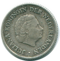 1/4 GULDEN 1957 NIEDERLÄNDISCHE ANTILLEN SILBER Koloniale Münze #NL10990.4.D.A - Antillas Neerlandesas
