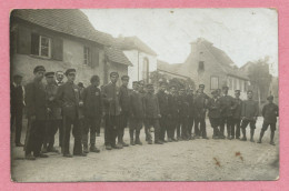 Elsass RIXHEIM ? - Carte Photo - Kriegsgefangene Italiener - Prisonniers Guerre Italiens - Prigionieri Di Guerra Italia - Guerre 1914-18