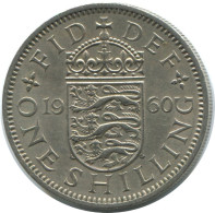 SHILLING 1960 UK GREAT BRITAIN Coin #AG988.1.U.A - I. 1 Shilling