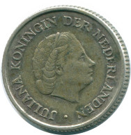 1/4 GULDEN 1956 ANTILLAS NEERLANDESAS PLATA Colonial Moneda #NL10961.4.E.A - Antilles Néerlandaises