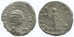 JULIA DOMNA SILVER DENARIUS RÖMISCHEN KAISERZEIT Münze 2.4g/19mm #AA268.45.D.A - La Dinastia Severi (193 / 235)