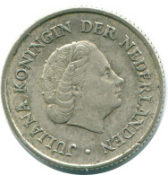 1/4 GULDEN 1965 NIEDERLÄNDISCHE ANTILLEN SILBER Koloniale Münze #NL11326.4.D.A - Antillas Neerlandesas