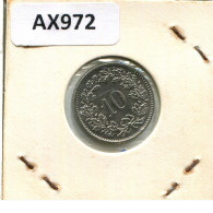10 RAPPEN 1978 SUIZA SWITZERLAND Moneda #AX972.3.E.A - Andere & Zonder Classificatie