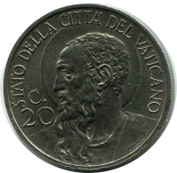 20 CENTESIMI 1932 VATICAN Coin Pius XI (1922-1939) #AH343.16.U.A - Vaticano (Ciudad Del)