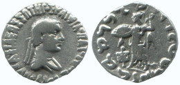BAKTRIA APOLLODOTOS II SOTER PHILOPATOR MEGAS AR DRACHM 2.2g/16mm #AA313.40.U.A - Griechische Münzen