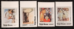 Vietnam Viet Nam MNH Imperf Stamps 1995 : Vietnamese Art Painting / Paintings / Flower (Ms720) - Vietnam