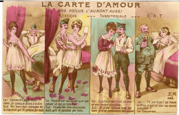 2E8 --- La Carte D'amour - Nos Poilus L'auront Aussi - Guerre 1914-18