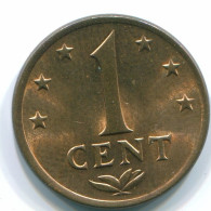 1 CENT 1976 NETHERLANDS ANTILLES Bronze Colonial Coin #S10701.U.A - Antillas Neerlandesas