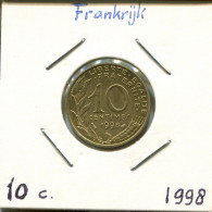 10 CENTIMES 1998 FRANCE Pièce Française #AM152.F.A - 10 Centimes