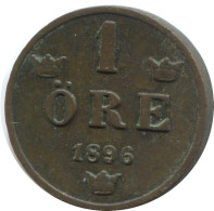 1 ORE 1896 SUECIA SWEDEN Moneda #AD198.2.E.A - Sweden