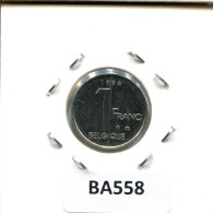 1 FRANC 1996 FRENCH Text BÉLGICA BELGIUM Moneda #BA558.E.A - 1 Frank