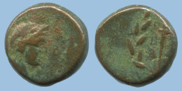 SWORD Auténtico ORIGINAL GRIEGO ANTIGUO Moneda 2.5g/15mm #AG098.12.E.A - Griechische Münzen