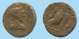 EAGLE GENUINE ANTIKE GRIECHISCHE Münze 1.9g/14mm #AG161.12.D.A - Greek