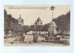 CPA - 77 - Provins - Place Du Châtel Avec Son Vieux Puits Féodal - Animée - Circulée - Provins