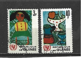 GUINEE  République  1966  Y.T.  N° 293  à  299  Incomplet   Oblitéré - Guinea (1958-...)