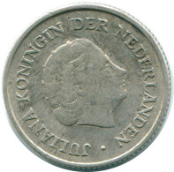 1/4 GULDEN 1962 ANTILLAS NEERLANDESAS PLATA Colonial Moneda #NL11136.4.E.A - Antillas Neerlandesas
