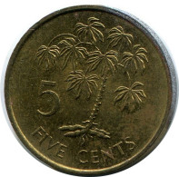 5 CENTS 1982 SEYCHELLES Moneda #AR156.E.A - Seychelles
