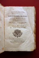 Lo Stato Presente Di Tutti I Paesi E Popoli Del Mondo Portogallo Spagna 1745 - Non Classés