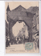 AGEN: Fêtes Présidentielles 1906, Arc De Triomphe De La Colombophilie, Place Pierre-castey - Très Bon état - Agen