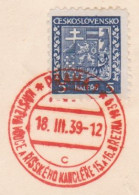 002/ Commemorative Stamp PR 1, Date 18.3.39, Letter "c" - Storia Postale